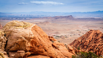 Wall Mural - View from Red Rock Canyon