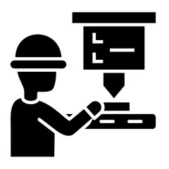 Poster - Fabrication Icon