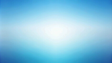 Wall Mural - Abstract  serene blue gradient background texture with a luminous center evoking a sense of calm and focus