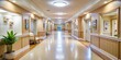 © Udomner - Well-lit and neat corridor in a nursing home setting , nursing home, well-lit, corridor, neat, retirement, elderly