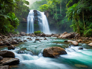 waterfall in the forest