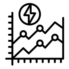 Sticker - Energy Analysis Icon