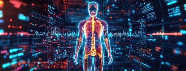 Digital Human Anatomy Visualization in Cyberspace