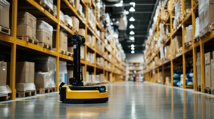 Robots in the warehouse Automate logistics and inventory management for efficiency