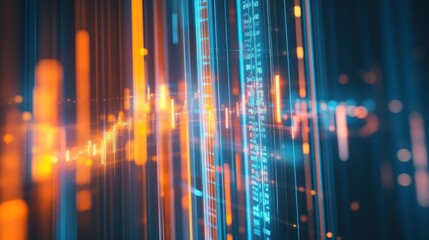 abstract digital data flow