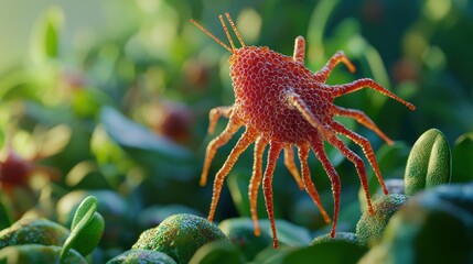 Aufkleber - Bacteriophage Viruses Nature's Nanomachines Targeting Bacterial Cells