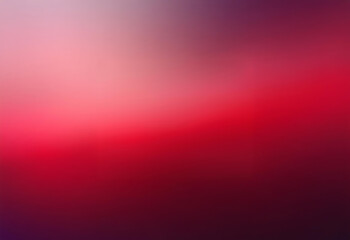 Leinwandbilder - A blurred gradient background with a soft transition from light pink to deep red.