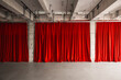 © A.J. Schokora/Stocksy - Red Curtains