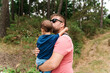 © Ezequiel Giménez/Stocksy - Loving Embrace in the Forest