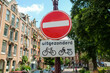 © Branislava Zivic Zrnic/Stocksy - Sign banning all traffic except bikes