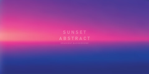 Aufkleber - Abstract Color vector banner. Pastel gradient  pattern. Blurred light fuzz colorful gradient background. Vector soft horizontal backdrop