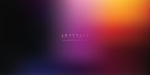 Aufkleber - Abstract Color vector banner. Pastel gradient  pattern. Blurred light fuzz colorful gradient background. Vector soft horizontal backdrop