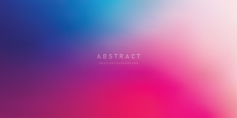 Aufkleber - Abstract Color vector banner. Pastel gradient  pattern. Blurred light fuzz colorful gradient background. Vector soft horizontal backdrop