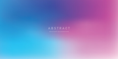 Aufkleber - Abstract Color vector banner. Pastel gradient  pattern. Blurred light fuzz colorful gradient background. Vector soft horizontal backdrop