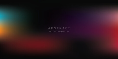 Aufkleber - Abstract Color vector banner. Pastel gradient  pattern. Blurred light fuzz colorful gradient background. Vector soft horizontal backdrop