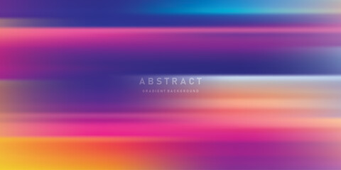 Aufkleber - Abstract Color vector banner. Pastel gradient  pattern. Blurred light fuzz colorful gradient background. Vector soft horizontal backdrop