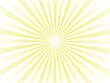 © shunpang - シンプルな淡い黄色グラデーションの集中線背景素材