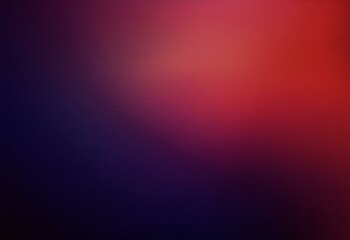 Wall Mural - a dark, abstract background with a gradient of purple and red, with grainy texture.