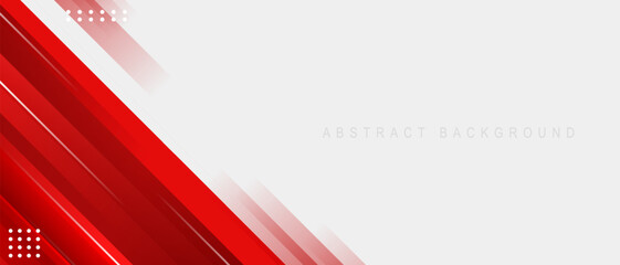Wall Mural - abstract red and white background. red square geometric background.