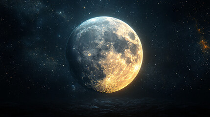 Wall Mural - moon and stars