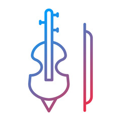 Poster - Cello Icon Style