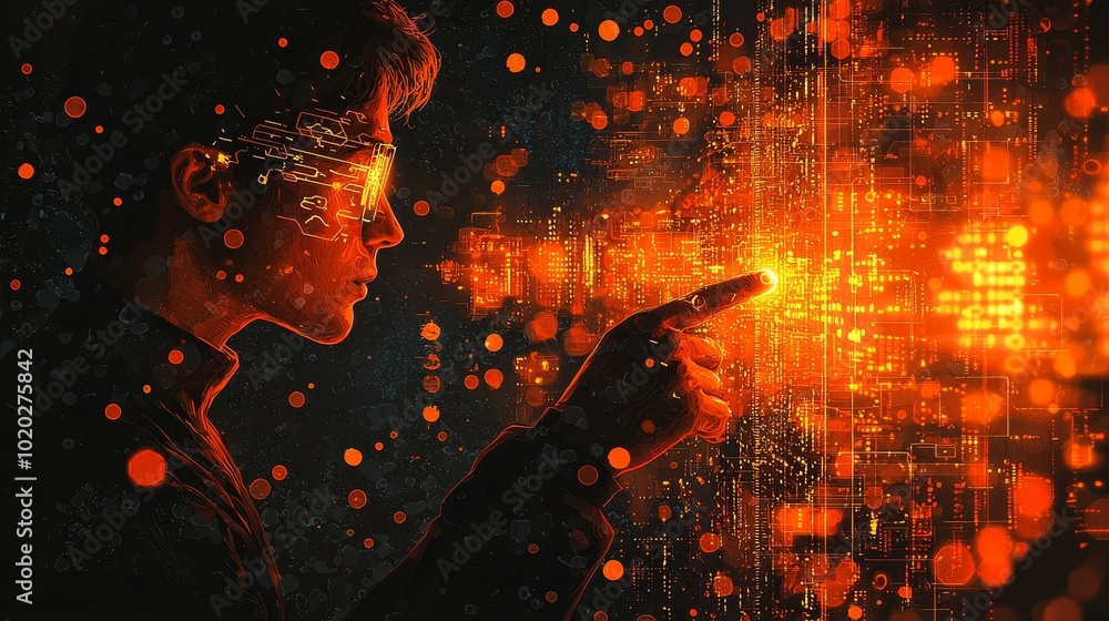 Merchants use fingerprint recognition to securely access personal ...