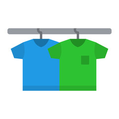 Sticker - Clothes rail Icon