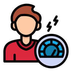 Poster - Tiredness Icon