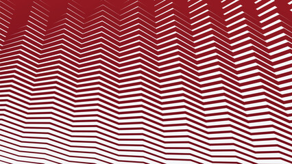 Red zig zag pattern abstract background for backdrop or presentation