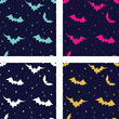 © Amir - bat pattern vector design