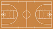 © Amir - basketball court vector design illustration