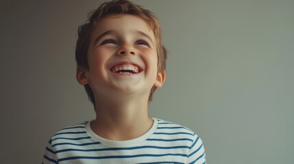 Wall Mural - The Joyful Smiling Child