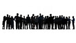 © Rawpixel.com - Png business people silhouette sticker, transparent background