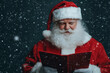 © Weerapat - Legendary Santa with a magical scroll, reading the names of children around the world to deliver Christmas gifts