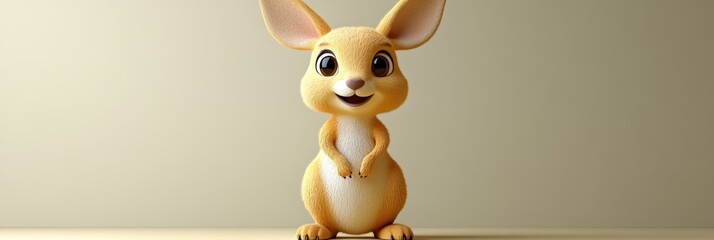 Adorable Bunny Character