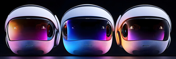 Aufkleber - Communication Industry Embracing Virtual Reality for Digital Transformation:Innovative Solutions Driving the Future of Digital Experiences.