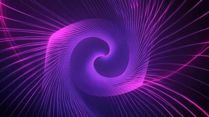 Poster - Abstract Spiral Design