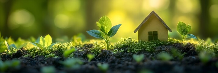 Poster - Thriving Communication Industry in Sustainable Eco-Friendly Environment. Modern workspace with digital technology and connectivity enabling efficient,productive,and global business