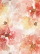 © Анатолий Сав - Vibrant soft-toned watercolor flowers blend beautifully, evoking a sense of tranquility and warmth in a spring-inspired design. Generative AI