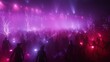 © Jakkarin - Enchanting Halloween Rave: Mythical Creatures in Vivid Outdoor Setting with Colorful Lights and Fog for Cinematic Photography Experience