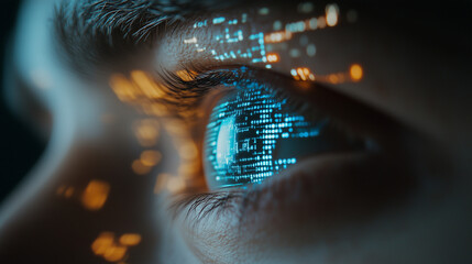 eye and code Generative AI	