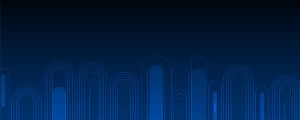 Technology inspired by minimalist art. Abstract technology background