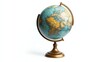 © Copi - A globe with a wooden stand and meridian.