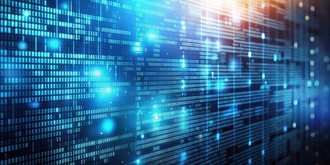A sleek and modern computer code background, technology, programming, coding, software, development, digital