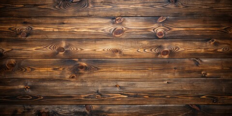 Aufkleber - Rustic Wooden Planks with Distinctive Grain Patterns and Knots