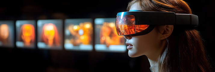 Aufkleber - Evolving Communication Industry Embracing Mixed Reality Telepresence for Seamless Connectivity and Innovative technologies like augmented reality,virtual reality.