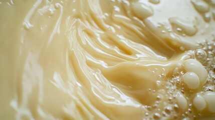 Sticker - A close-up shot of a bowl filled with a transparent liquid, ideal for use in science or medical illustrations