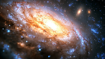 Wall Mural - space & astronomy: cosmic galaxies and stars in deep space