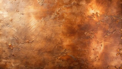 Aufkleber - A Detailed Close-Up of a Textured Brown Surface with Irregular Patterns and Imperfections