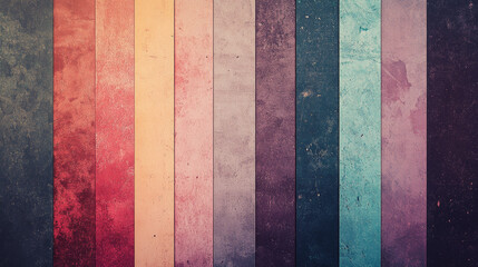 Gradients with grainy textures create vintage effect 